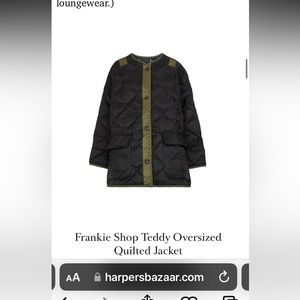 Frankie shop quilted jacket